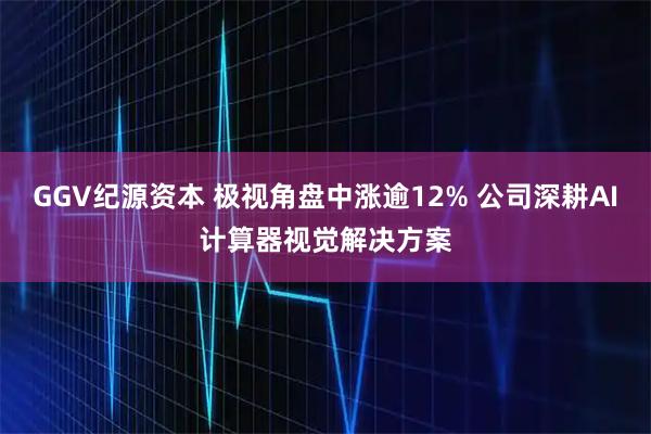 GGV纪源资本 极视角盘中涨逾12% 公司深耕AI计算器视觉解决方案